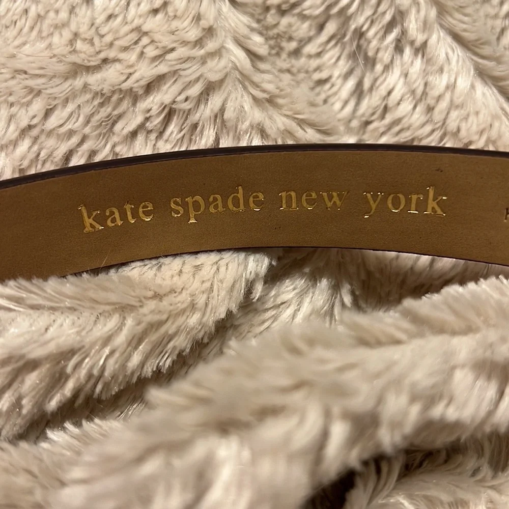 KATE SPADE ♠️ Pink Sugar Spade Thin Belt - Picture 4 of 9